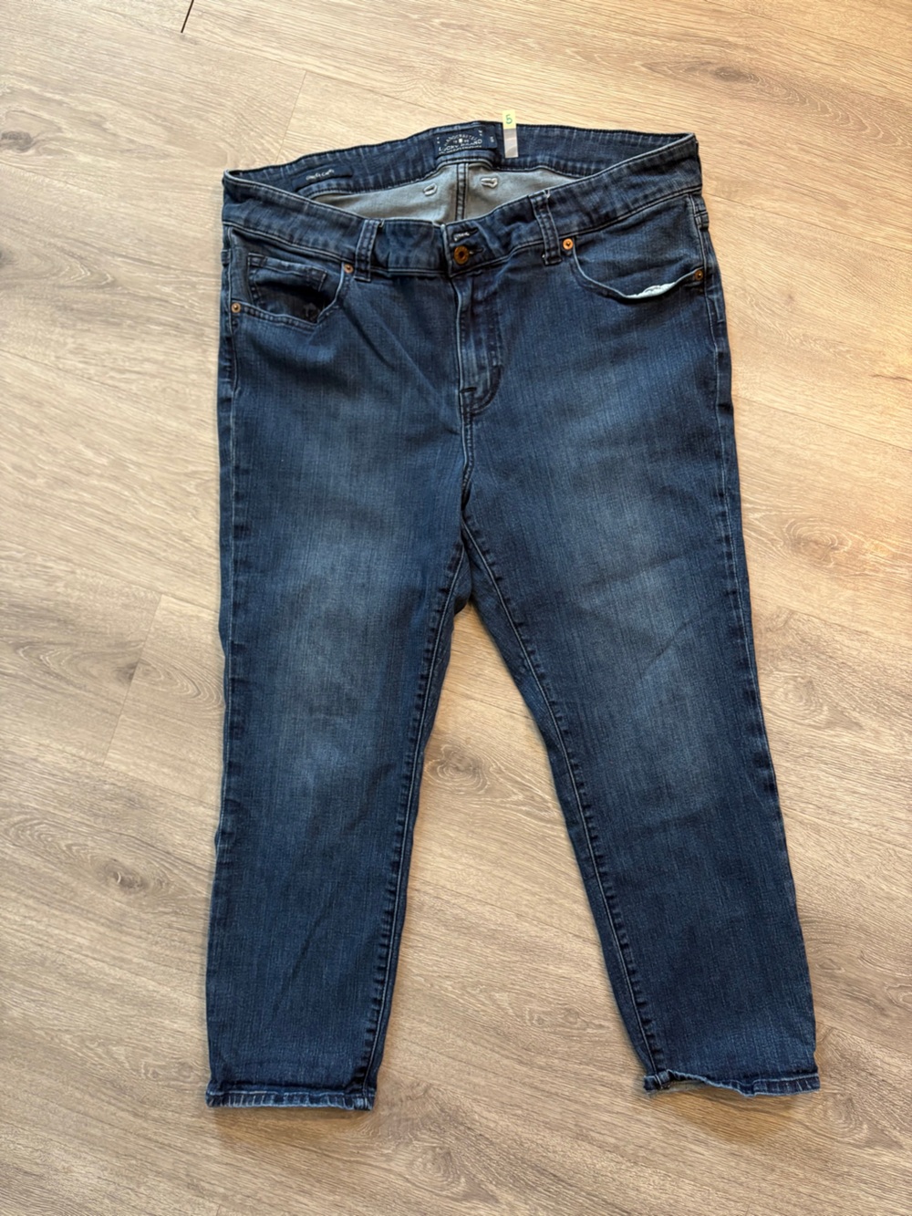 Lucky Brand Dark Blue Ankle Crop Jeans